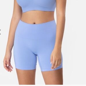 Underoutfit DUAL FUNCTION THIGH PROTECTORS Underwear 5” Boy Short Hydrangea Sz S